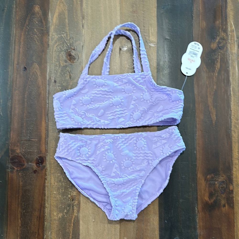 NWT - Girls Lavender Bikini Set